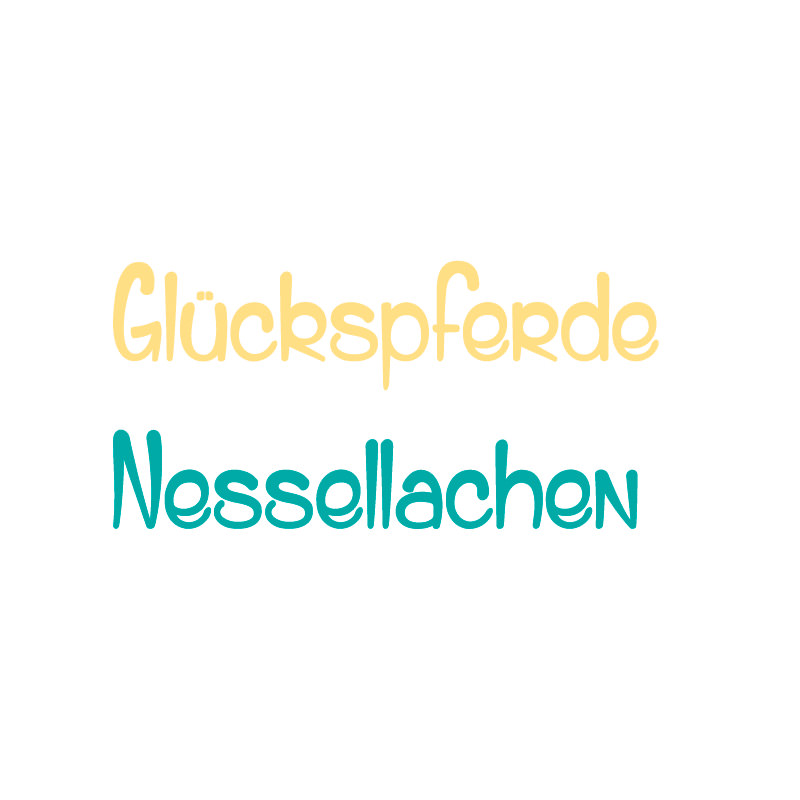 Glückspferde Nessellachen
